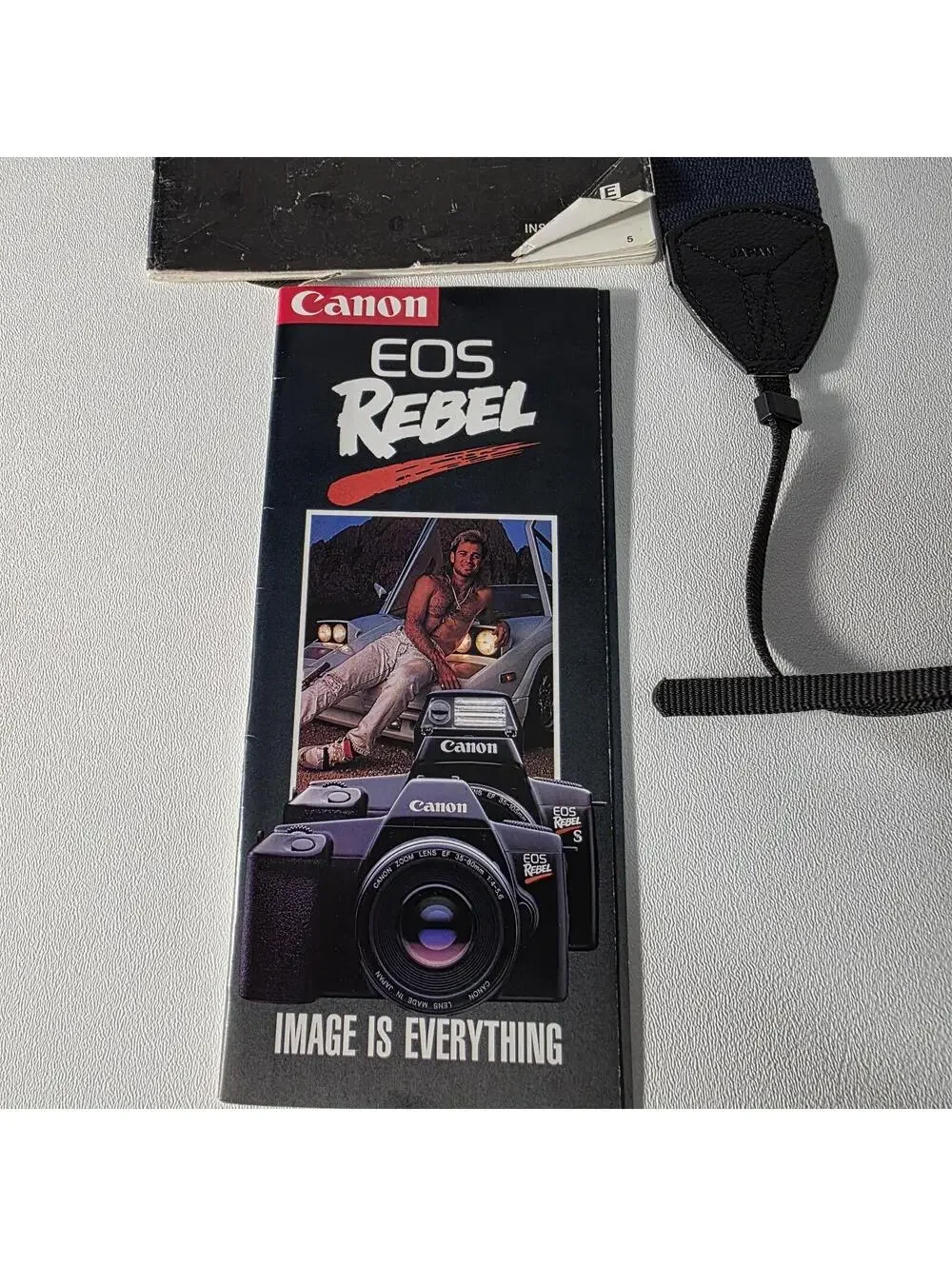 Canon EOS Rebel 35 mm Film Camera, W/ EF 35-80 mm 4-5.6 Lens Film Tested